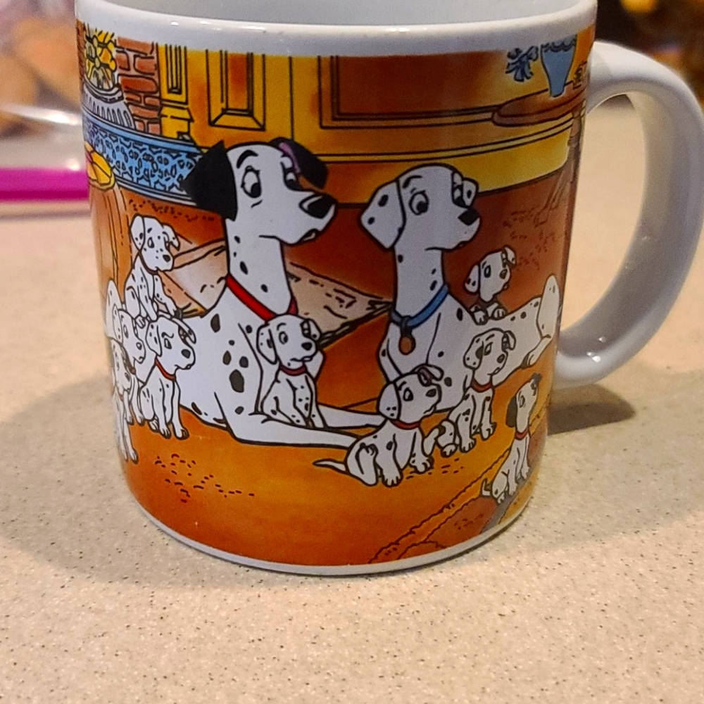 101 Dalmatians Disney mug collectors item